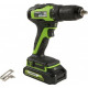 Аккумуляторная дрель-шуруповерт Greenworks GD24DD35 24В (3704007UA)