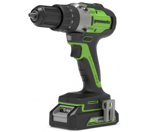 Ударная дрель-шуруповерт Greenworks GD24DD60 24V (3704107)
