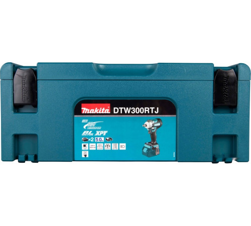Гайковерт Makita DTW300RTJ (с 2-мя АКБ)