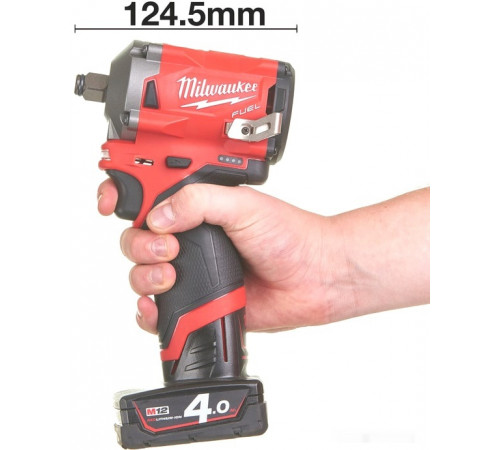 Гайковерт Milwaukee FUEL M12 FIWF12-422X 4933464616 (с 2-мя АКБ, кейс)