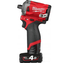 Гайковерт Milwaukee FUEL M12 FIWF12-422X 4933464616 (с 2-мя АКБ, кейс)