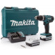 Ударная дрель-шуруповерт Makita HP347DWE (с 2-мя АКБ, кейс)