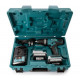 Ударная дрель-шуруповерт Makita HP347DWE (с 2-мя АКБ, кейс)