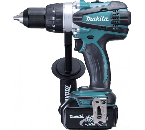 Дрель-шуруповерт Makita DDF458RFE (с 2-мя АКБ, кейс)