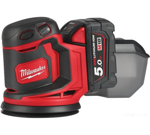Шлифовальная машина Milwaukee M18 BOS125-502B 4933464229 (с 2-мя АКБ, сумка)