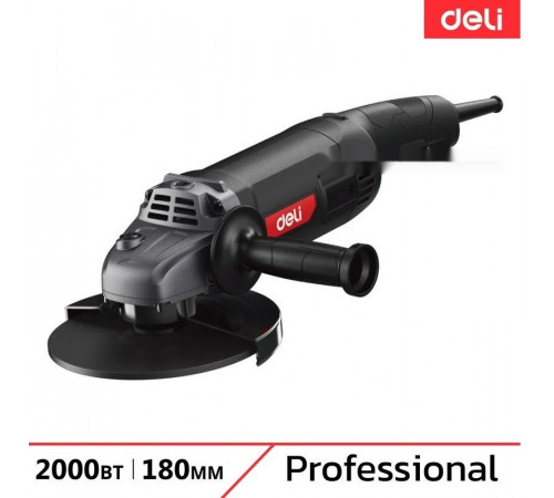 Угловая шлифмашина Deli DE-JM180-1E