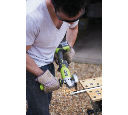 Угловая шлифмашина Ryobi R18AG-0