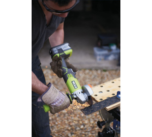 Угловая шлифмашина Ryobi R18AG-0
