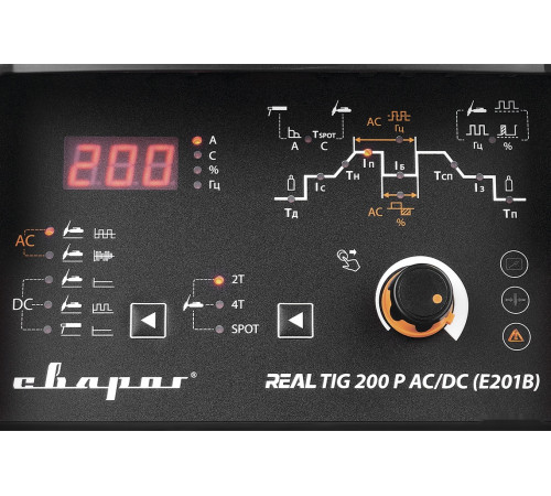 Сварочный инвертор Сварог REAL TIG 200 P AC/DC (E201B)