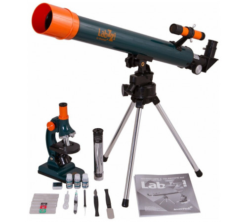 Детский микроскоп, телескоп Levenhuk LabZZ MT2 69299