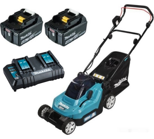 Газонокосилка Makita DLM382CM2 (с 2-мя АКБ)