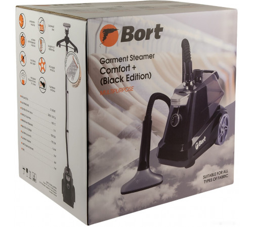 Отпариватель BORT Comfort + Black Edition