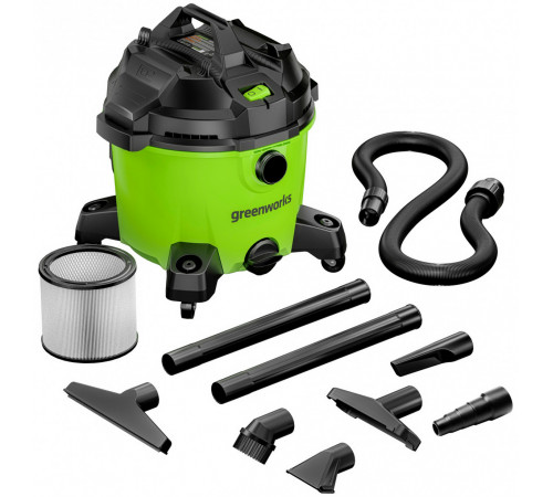 Промышленный пылесос Greenworks G120WDV