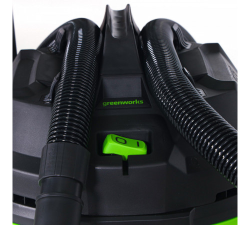 Промышленный пылесос Greenworks G120WDV