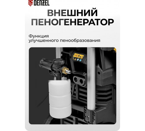 Мойка высокого давления Denzel R-180iD