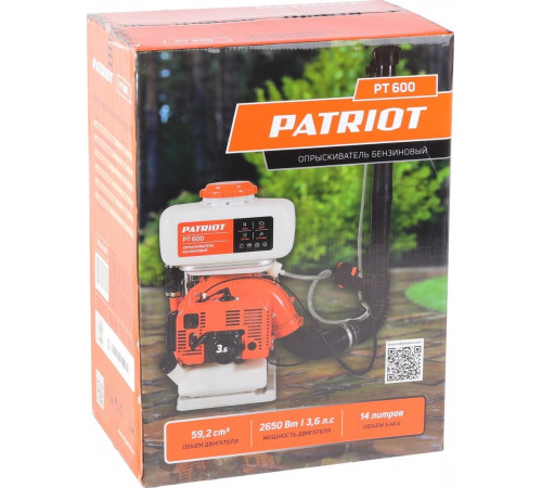 Бензиновый опрыскиватель Patriot PT 600 755302615