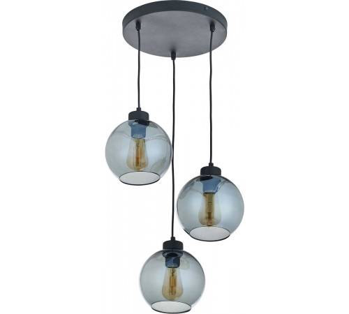 Подвеcная люстра TK Lighting Cubus Graphite 2819