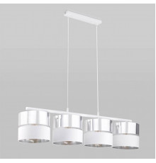 Подвесная люстра TK Lighting Hilton Silver 4177