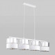 Подвесная люстра TK Lighting Hilton Silver 4177