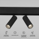 Точечный светильник Elektrostandard Slim Magnetic Dim Dual 85056/01 (черный)