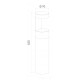 Садовый светильник Elektrostandard Nimbus 35126/F (серый)
