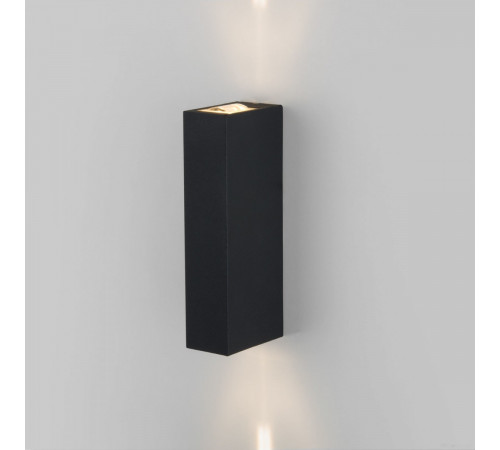 Уличный настенный светильник Elektrostandard Blaze LED 35136/W (черный)