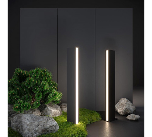 Садовый светильник Elektrostandard 1538 Techno Led (черный)