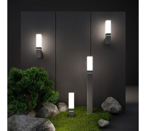 Садовый светильник Elektrostandard 1537 Techno Led (серый)