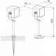 Садовый светильник Elektrostandard Visor 35142/S