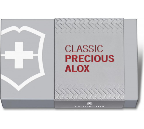 Туристический нож Victorinox Classic Precious Alox 0.6221.401G (красный)