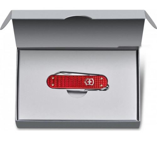 Туристический нож Victorinox Classic Precious Alox 0.6221.401G (красный)