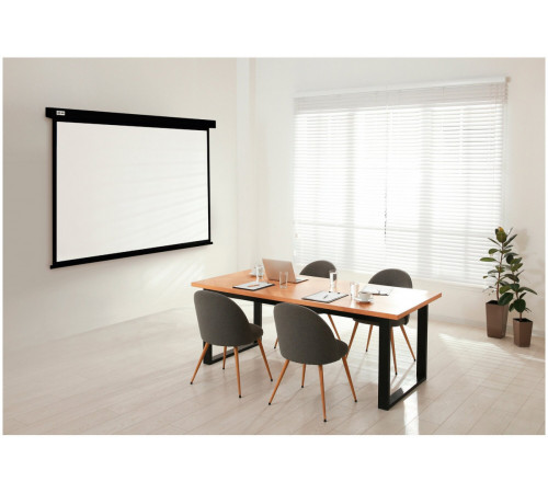 Проекционный экран Cactus Wallscreen 206x274 CS-PSW-206X274-BK