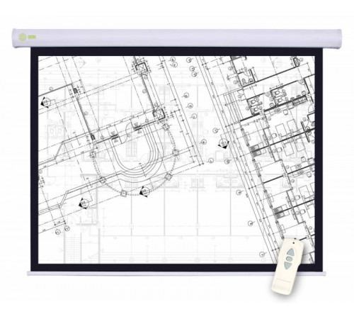 Проекционный экран Cactus Motoscreen CS-PSM-180x180