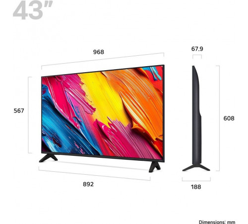 Телевизор LG QNED AI QNED70 43QNED70A6A