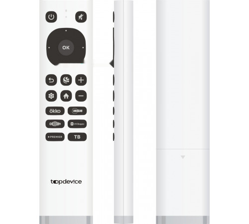 Телевизор TopDevice 43" 4K OS SALUTE TV (белый)