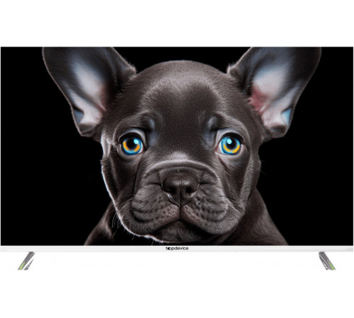 Телевизор TopDevice 43" 4K OS SALUTE TV (белый)